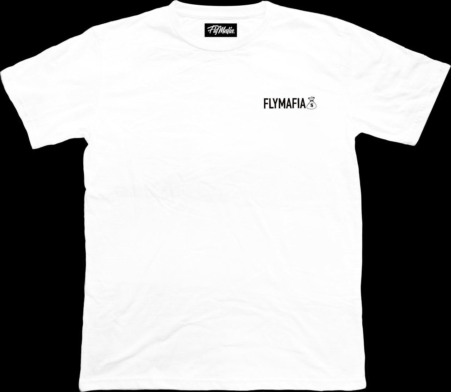Money Bag - White Short Sleeve.